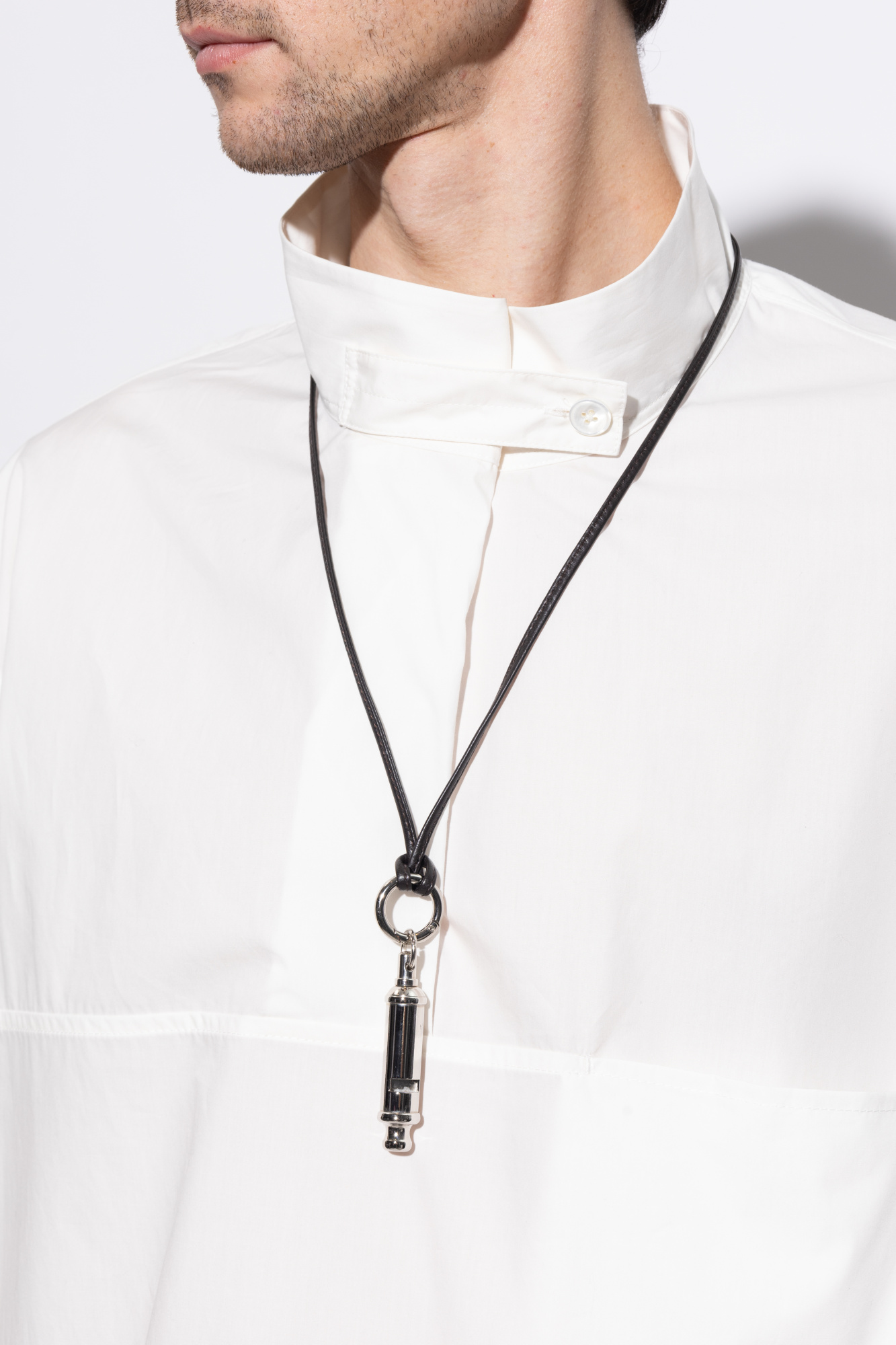 アクセサリー LEMAIRE ACME WHISTLE NECKLACE 0400022394243_SILVER?wid=600&